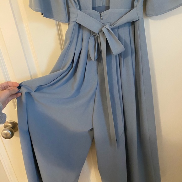 Blue Jumpsuit - Picture 6 of 7